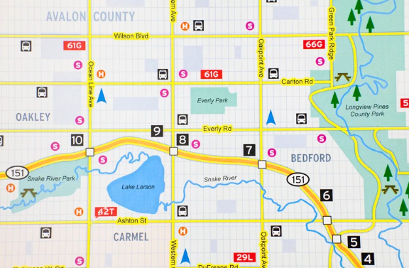 店舗案内（地図）